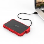 ORICO Blue / Red silica gel 2.5Inch Triple-Protection HDD Enclosure